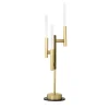 Eklé Gold and Bronze 3-Lights Table Lamp