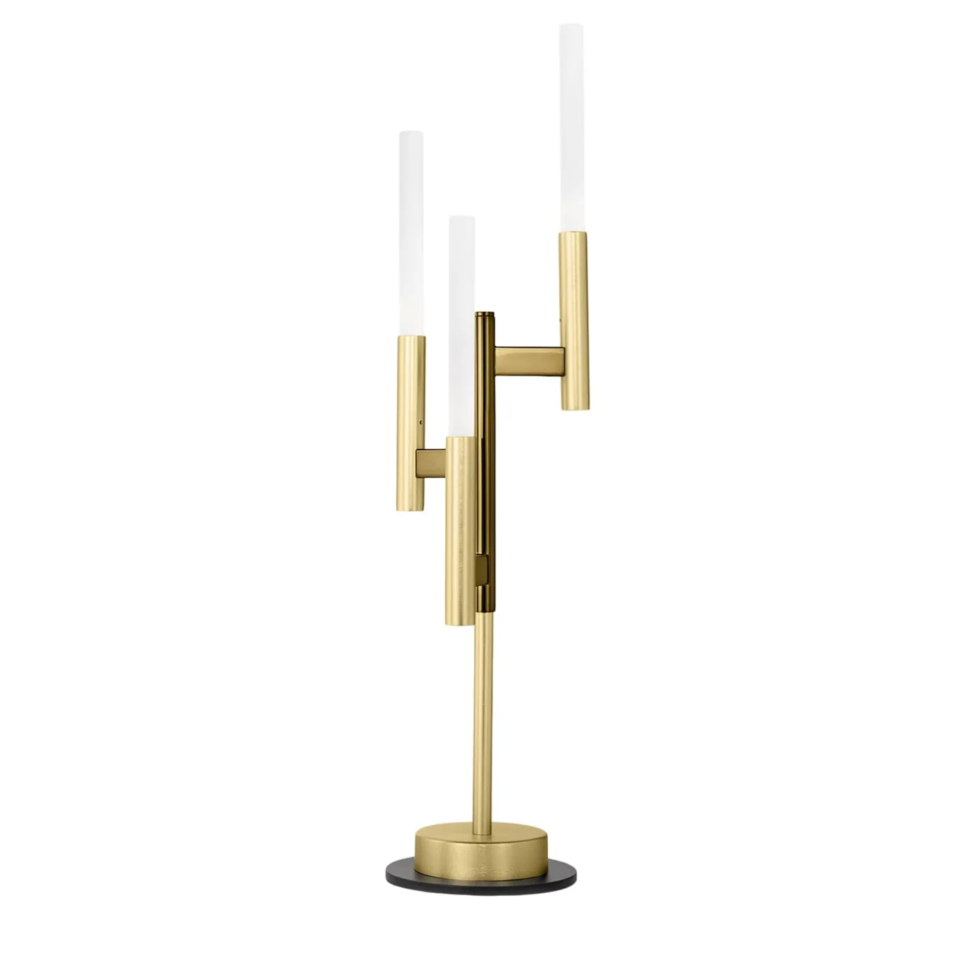 Eklé Gold and Bronze 3-Lights Table Lamp
