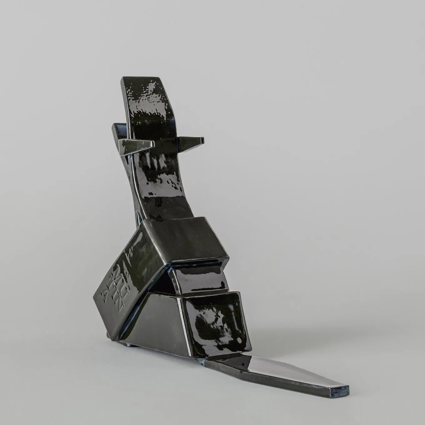 El Lobo Nero Decorative Object by Patricia Urquiola