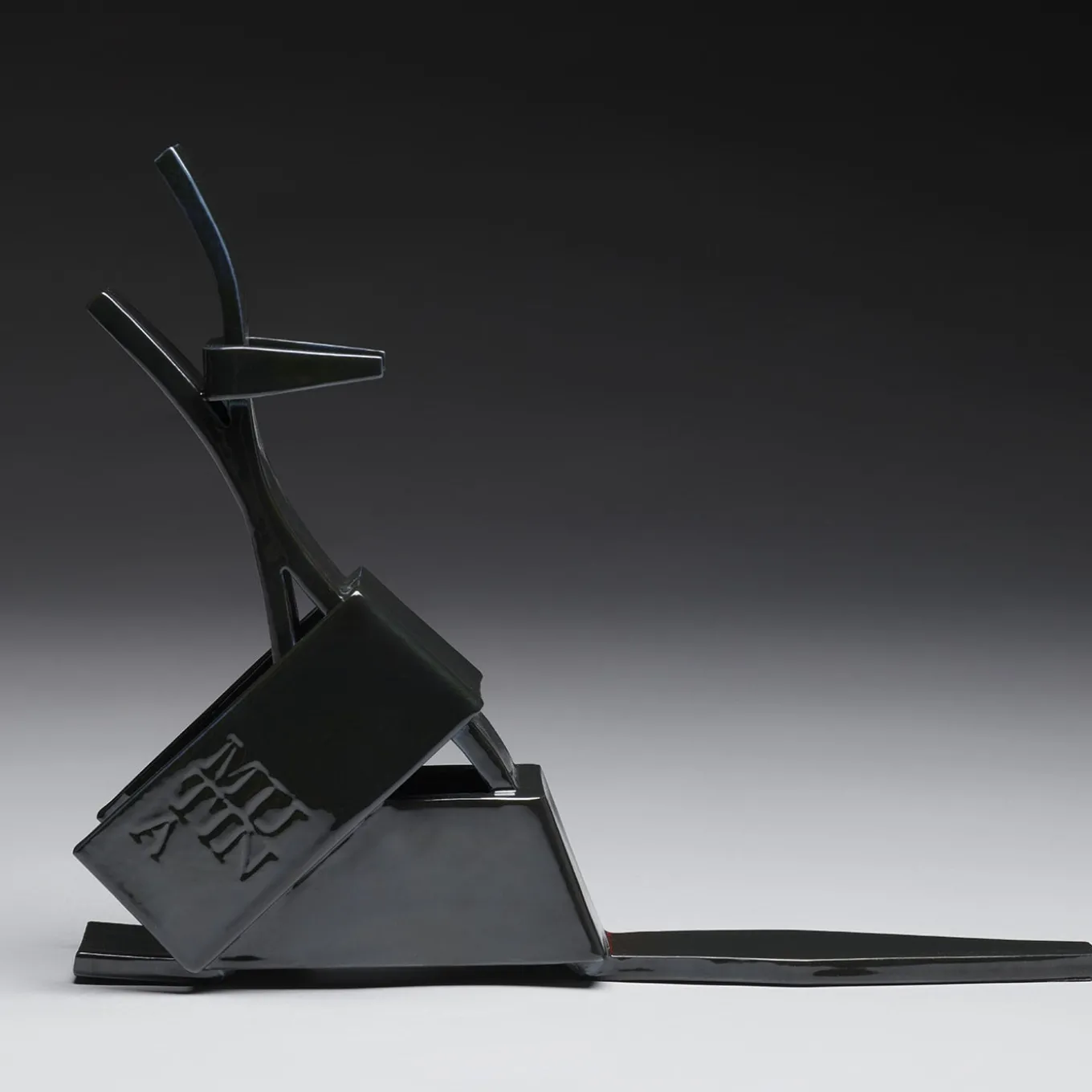 El Lobo Nero Decorative Object by Patricia Urquiola