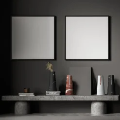 Elara White Carrara & Verde Alpi Vase