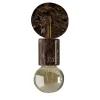 Elegant Dark Emperador Sconce