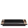 Elia Tray with Horn & Ebony