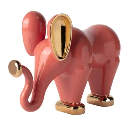 Elio Red Sculpture Bookend