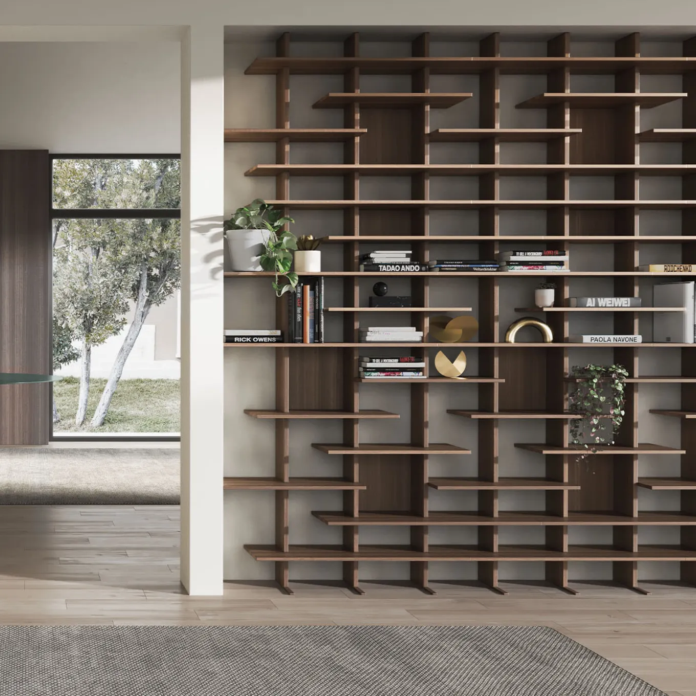 Elisabeth Bookcase #3 by Cesare Arosio and Beatrice Fanchini