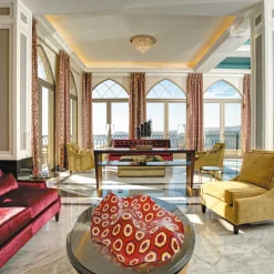 Elisse Hexagon Centerpiece in Murano Glass