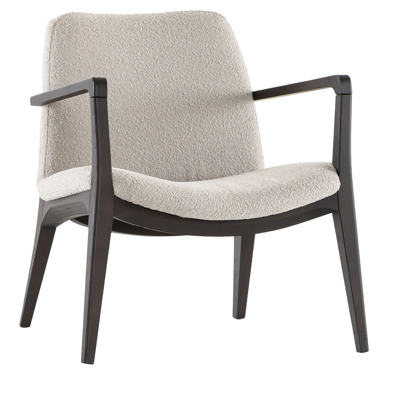 ELLEN Moka Ash Lounge Chair