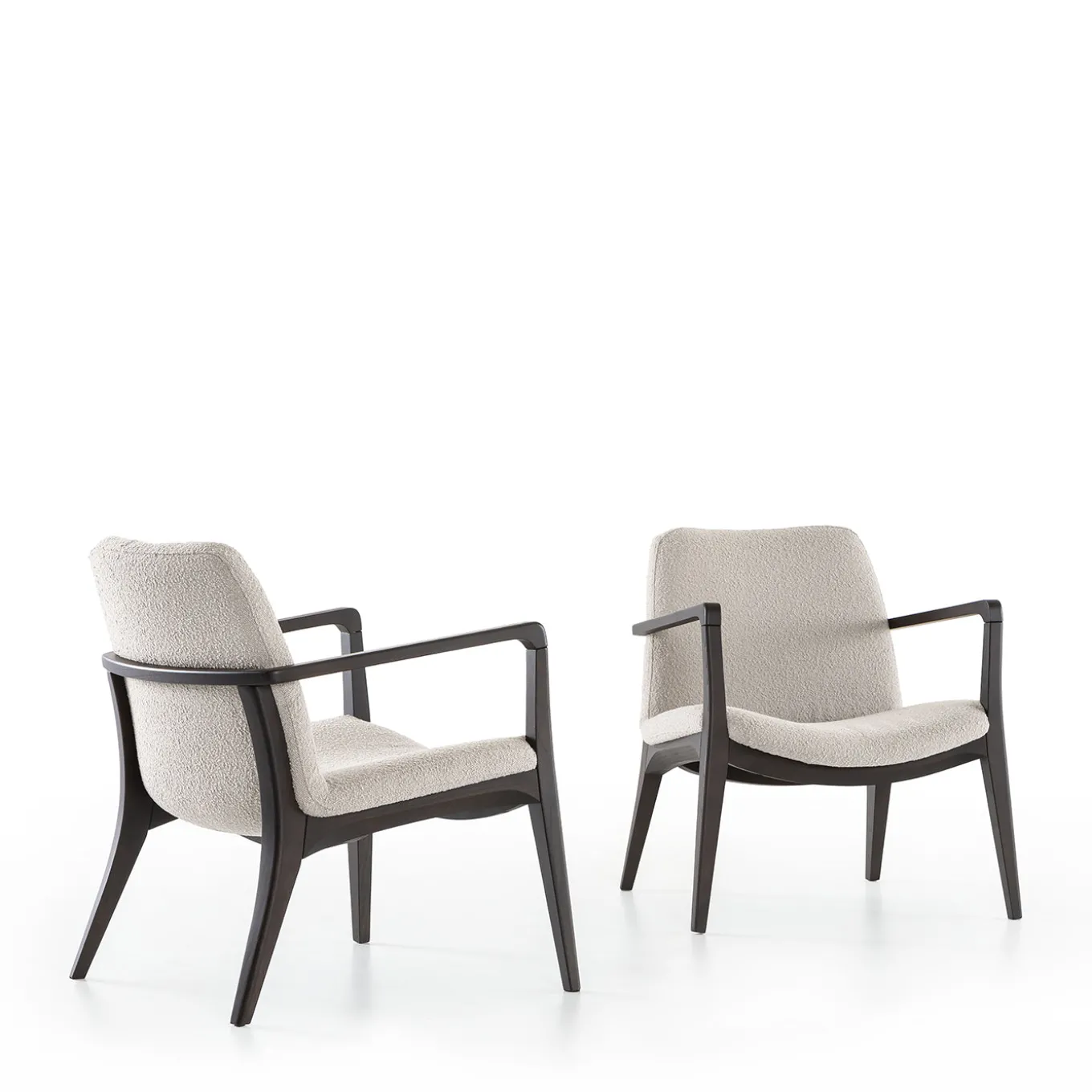 ELLEN Moka Ash Lounge Chair