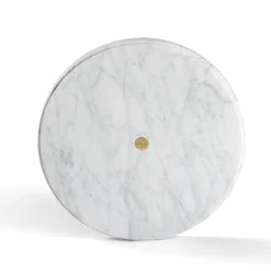 Ellipse Carrara Marble Fruit Bowl