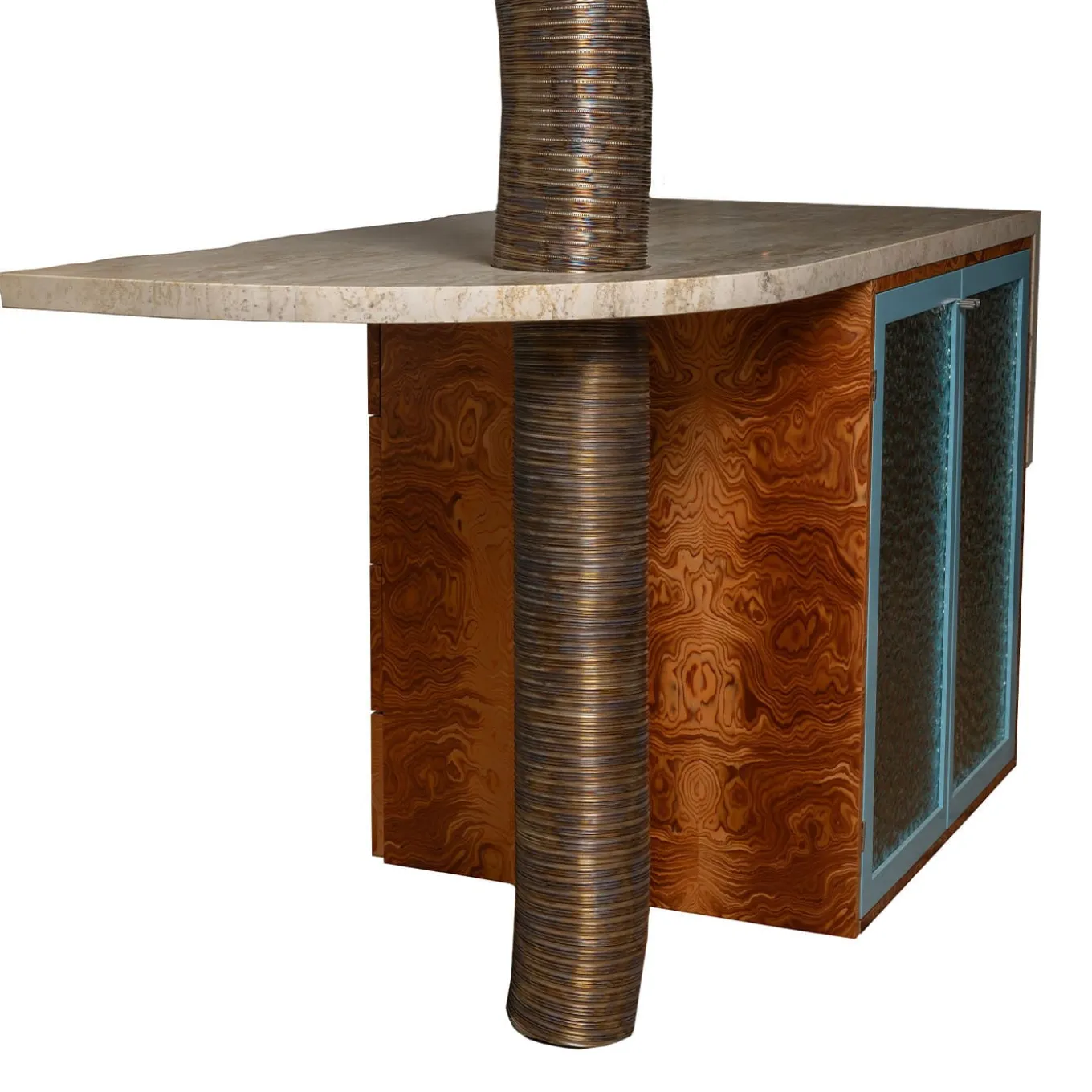 Elmer Colorful Kitchen Island