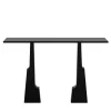 Emily Black Lacquered Wood Console