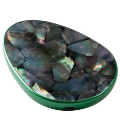Enki Color Dark Pearl & Green Desktop Charger