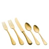 Epoque Pewter Oro 5-Piece Flatware Set