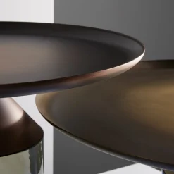 Equilibre Smoke Gray Coffee Table