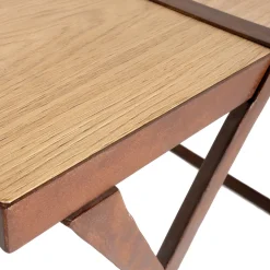 Equilibri Corten Steel Table by Valentina De Carolis