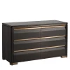 Ercole dark brown Chest of drawers