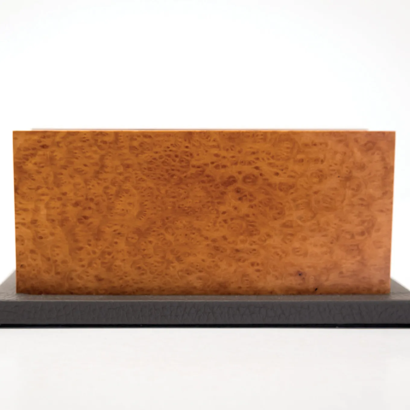 Erika Leather and Wood Letter Holder