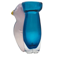 Eros Aquamarine Vase #1 by Toso Cristiano