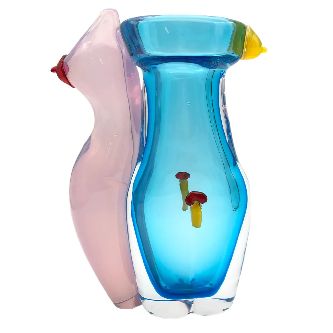 Eros Aquamarine Vase #2 by Toso Cristiano