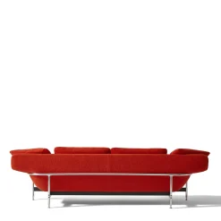 Esosoft 3-Seater Orange Sofa by Antonio Citterio