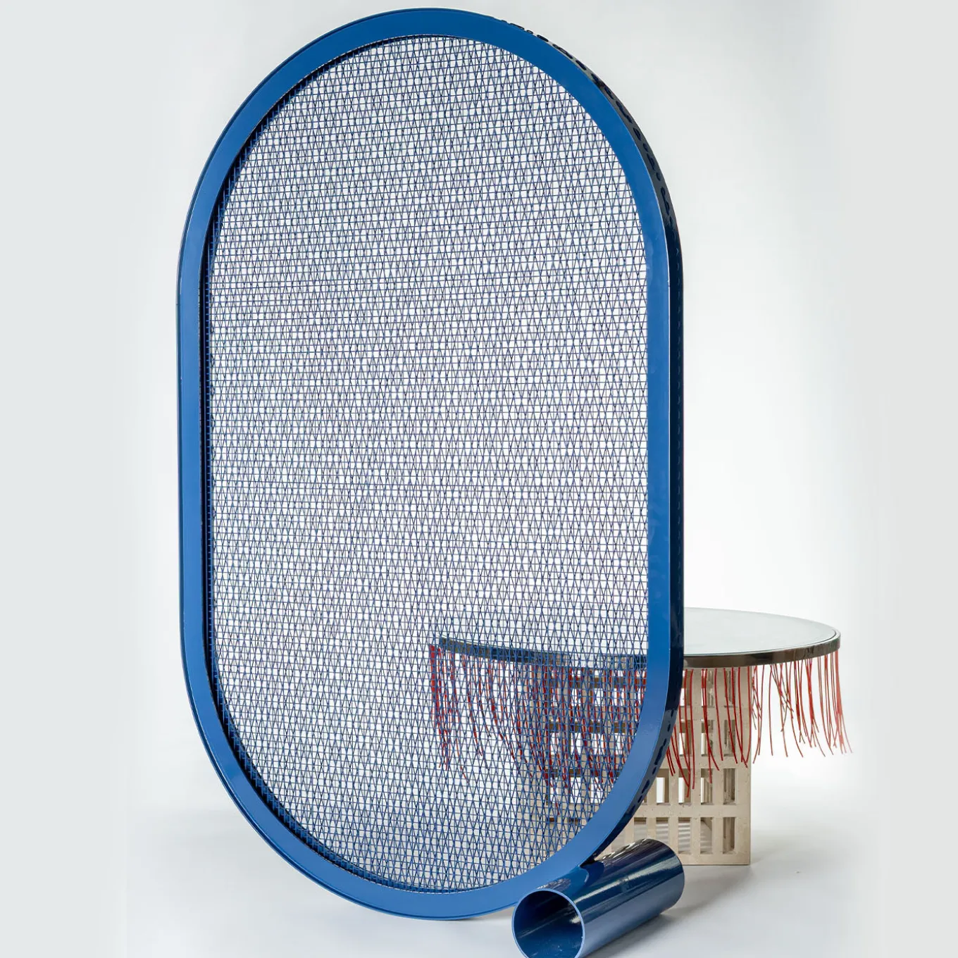 Essential Oru Blue PVC Room Divider