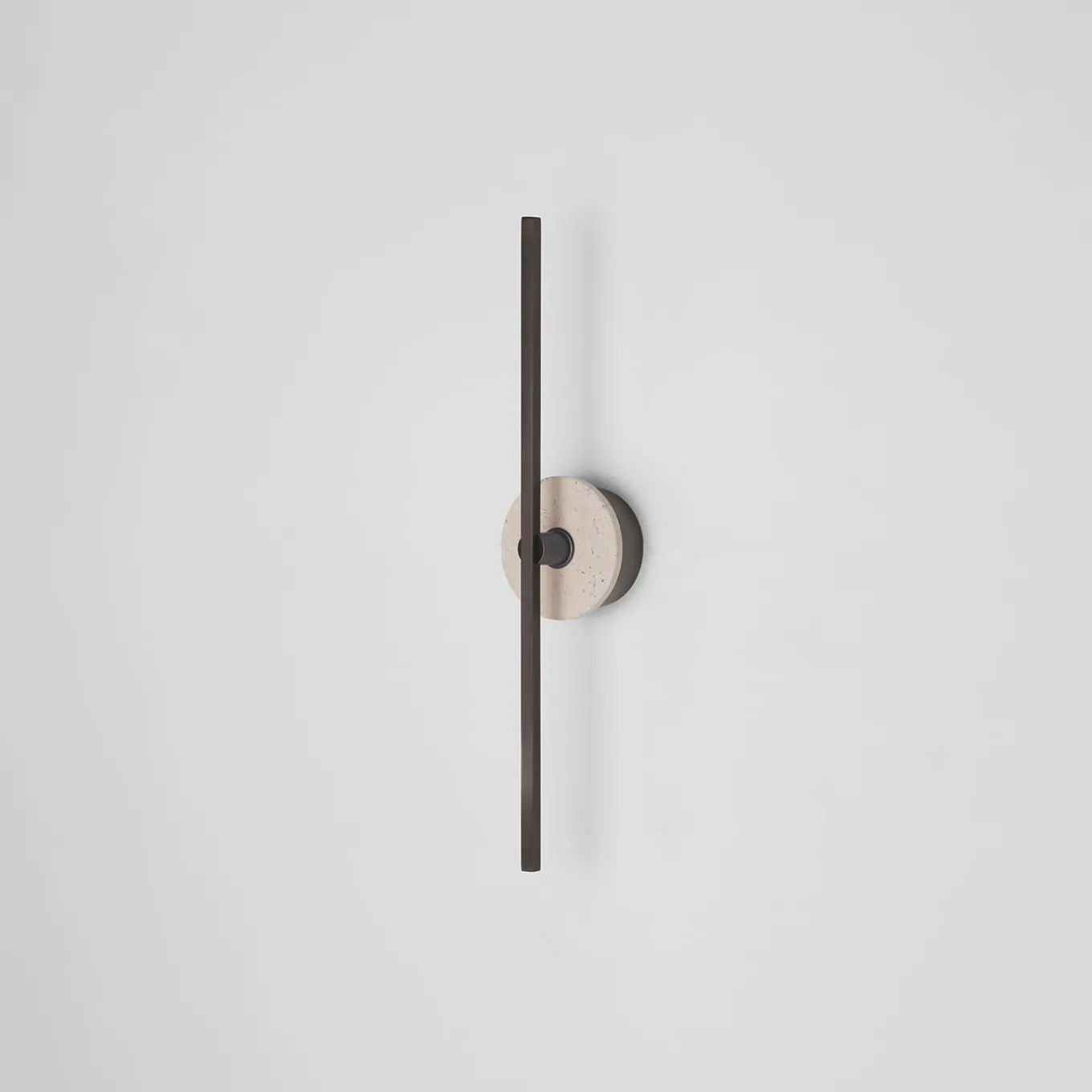 Essential Stick in Bronze and Travertine