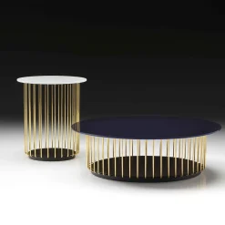 Etan Blue & Golden Coffee Table
