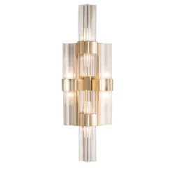 Eterea Wall Lamp Gold Crystal by Emanuela Benedetti
