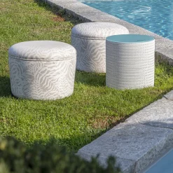Ethos Nature Patterned Pouf