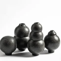 Etna Vases #3 Set of 4 by Martinelli Venezia Studio