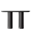 Eva Black Brown Glossy Console