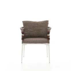 Eva Horizontal Ropes Outdoor Chair by Antonio Marras