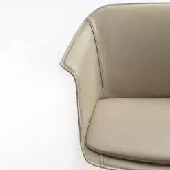 Eva Leather swivel chair