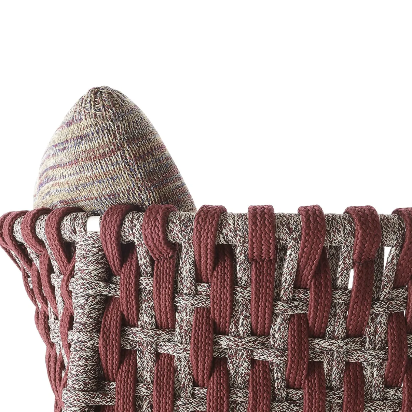 Eva Vertical Ropes Outdoor Chair by Antonio Marras