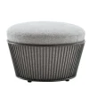 Fabric Ottoman by Castello Lagravise Studio