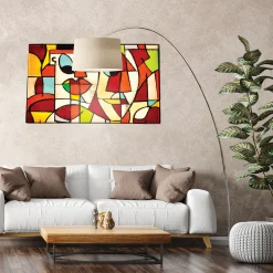 Faces Decorative Panel