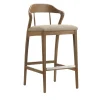 Faro Walnut Stool