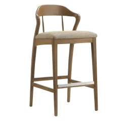 Faro Walnut Stool