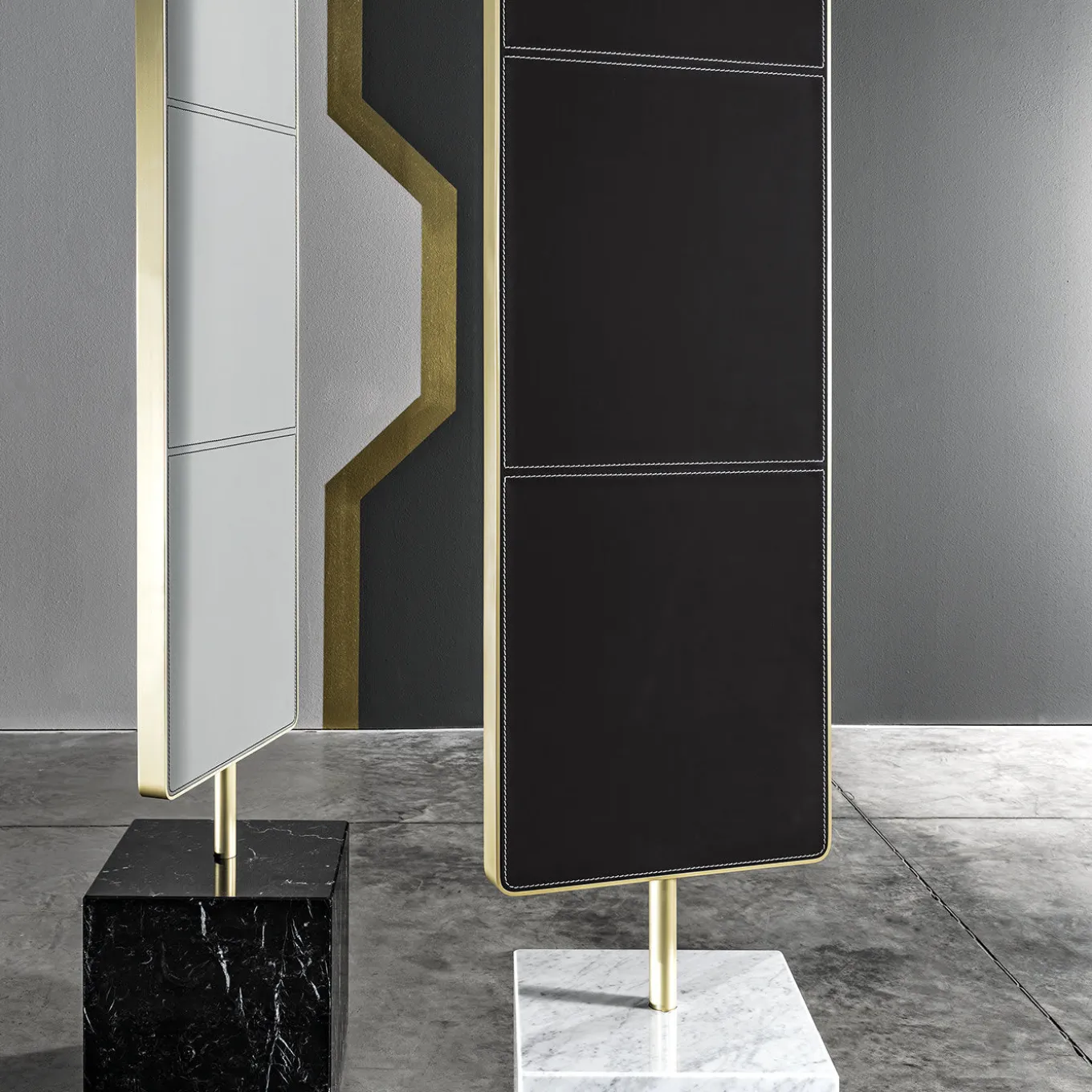 Favignana Marquina Floor Mirror