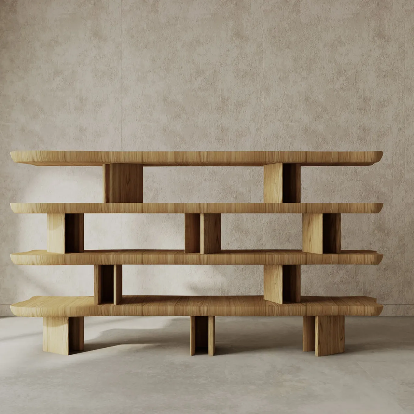 Favignana Oak Bookshelf