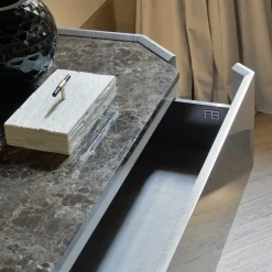 FB Collection Light Crystal Chest of 2 drawers