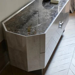 FB Collection Light Crystal Chest of 2 drawers