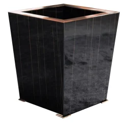 Fedro Ebony Waste Bin