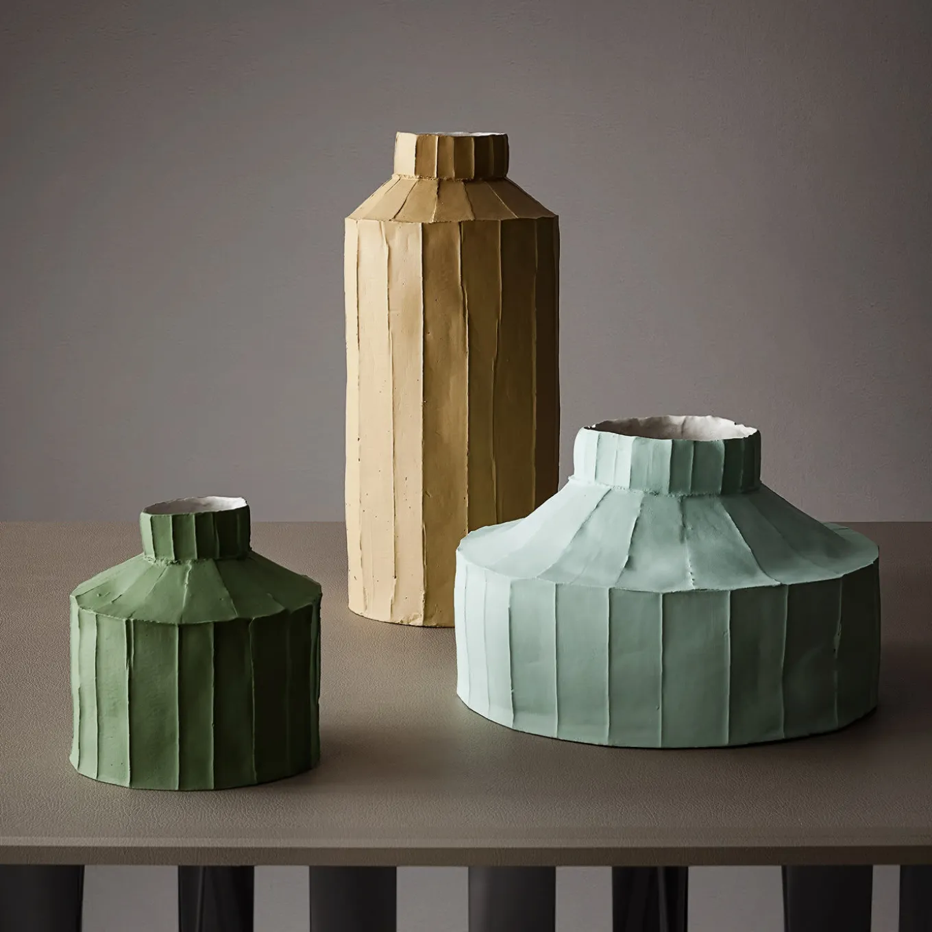 FIDE Corteccia B4/Basilico Vase