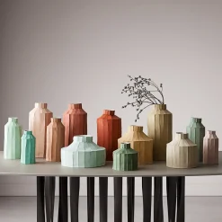 FIDE Corteccia B1/Grigio verde Decorative Bottle