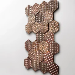 Filigrana Copper Decorative Panel by R&D De Castelli