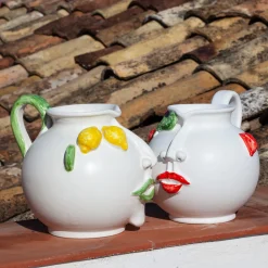 Filomena Street Vendor of Lemons Pitcher