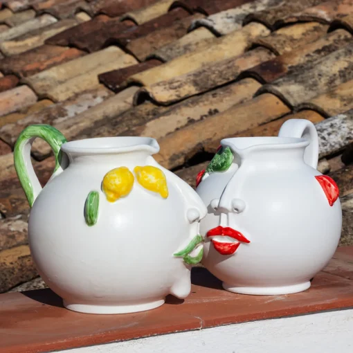 Filomena Street Vendor of Lemons Pitcher
