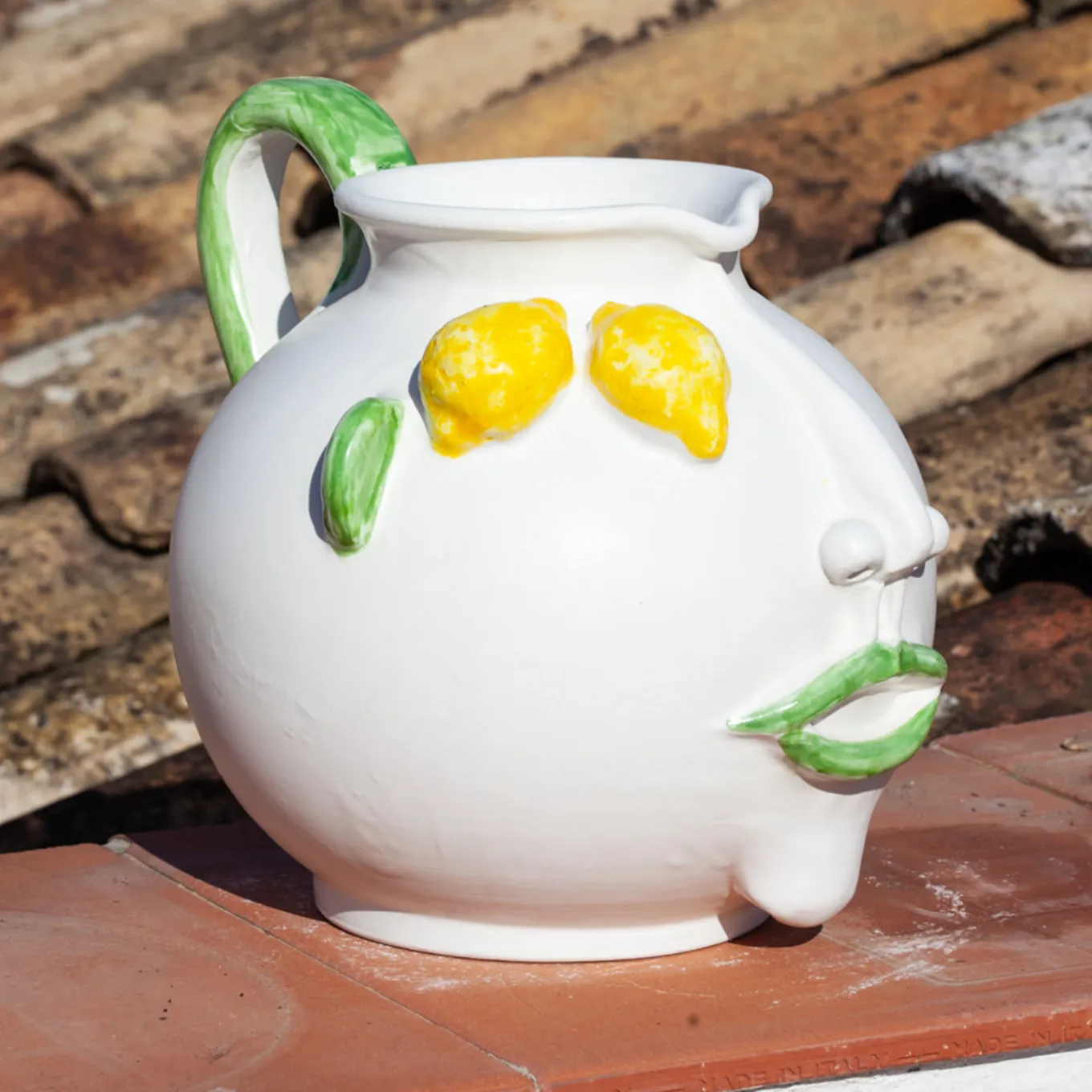 Filomena Street Vendor of Lemons Pitcher