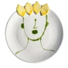 Filomena Street Vendor of Lemons Set of 2 Dinner Plates
